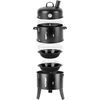 Grillsütő BBQ Smoker 3in1 44x78cm