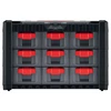 Kép 2/2 - Csavartartó szortimenter Multicase Cargo 400x200x260mm 9 részes