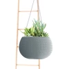 Kép 4/4 - Virágkaspó függő Splofy Bowl WS 195x290mm fehér