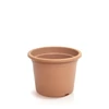 Kép 1/3 - Virágcserép Plastica 170x127mm terrakotta