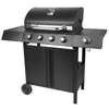 Kép 1/8 - Grill BBQ Gordon, 4+1 égős, gázos