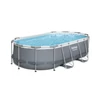 Bestway PUERTO RICO ovális fémvázas medence szett 427 x 250 x 100 cm
