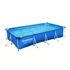 Bestway FLORIDA szögletes fémvázas medence szett 400 x 211 x 81 cm