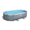 Kép 3/8 - Bestway SANREMO ovális fémvázas medenceszett 488 x 305 x 107 cm