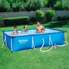 Bestway AMALFI szögletes fémvázas medence 300 x 201 x 66 cm