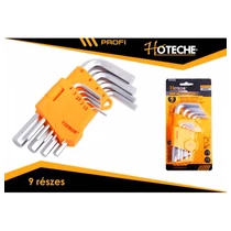 Imbuszkulcs klt. 9r rövid 1,2-10mm Tüv/Gs Hoteche