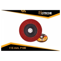 Csiszolótárcsa P100 115mm lamellás Hoteche