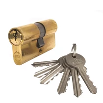 SB zárbetét 30/30mm 6 kulcs réz