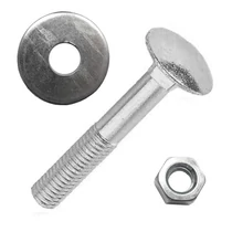 SB kapupántcsavar M6x40+anya+fakötésű alátét