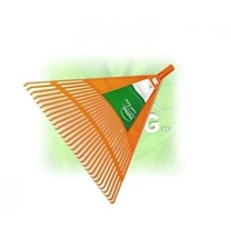 Varing 30 fogú ipari műanyag lombseprű keményfa nyéllel