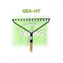 Varing 14 fogú acél gereblye keményfa nyéllel