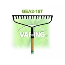 Varing 16 fogú acél gereblye keményfa nyéllel