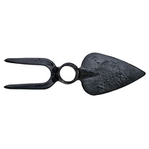 Kovácsoltvas villás-kapa fej 300g