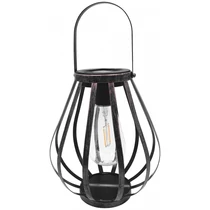 Solar lámpa, Hadar, 180x210 mm, 2 edison led