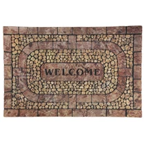 Lábtörlő MagicHome RBM 406, 89x58 cm, gumis