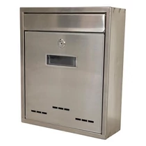 Postaláda FLATBOX 310x260x90mm rozsdamentes acél