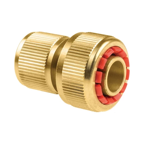 Cellfast Gyorscsatlakozó 3/4" víz-stop BRASS