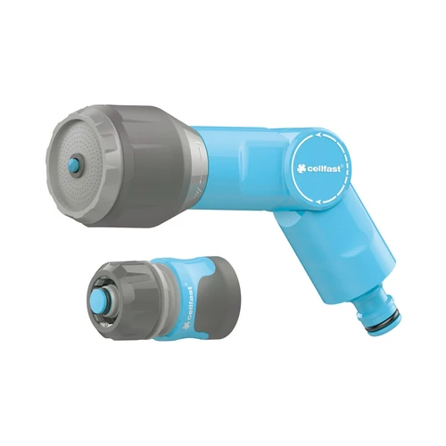 Cellfast Locsolópisztoly szett víz-stop gyorscsatlakozóval 1/2" IDEAL bliszteres