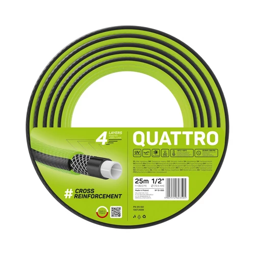 Cellfast Locsolótömlő Quattro 1/2" 25m