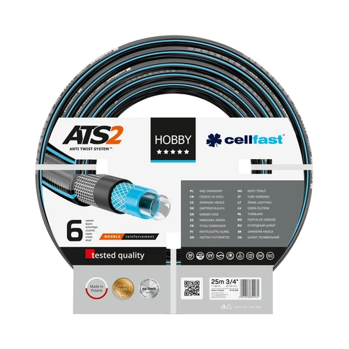 Cellfast Locsolótömlő Profi 3/4" 25m