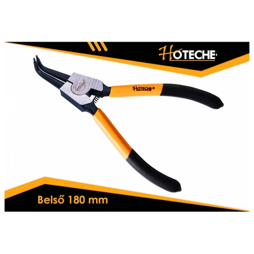 Zégerfogó belső hajlított 180mm C.V. Hoteche