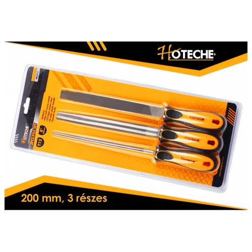 Reszelő klt. 3r fém 200mm Hoteche