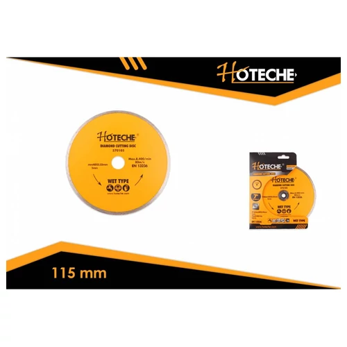 Gyémántkorong 115mm csempére,barkács Hoteche