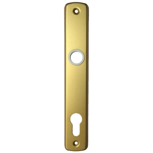 SB ajtócím EL-74 90mm cilinderlyukas F3 eloxált (1 pár)