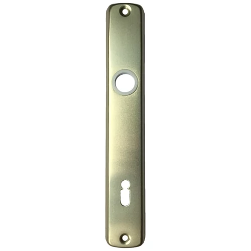 SB ajtócím EL-74 90mm kulcslyukas F2 eloxált (1 pár)