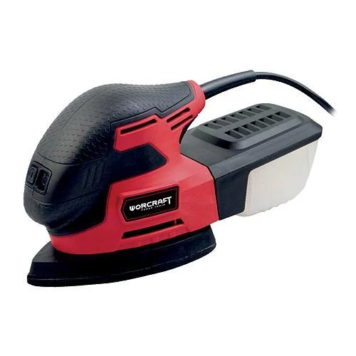 Worcraft DS-220 multifunkciós háromszög csiszoló, 148x85x148 mm, 220W