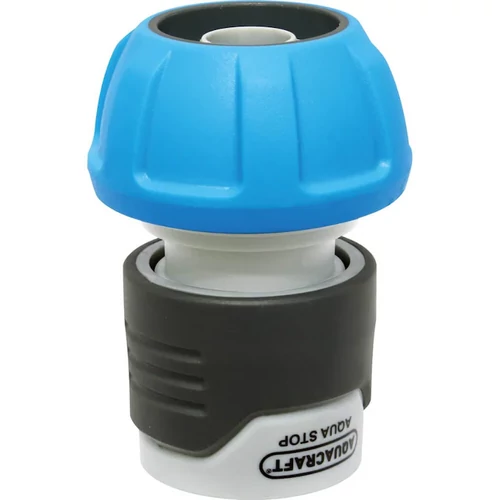 Gyorscsatlakozó AQUACRAFT Soft-Touch, víz-stop, 16-19mm (5/8"-3/4")