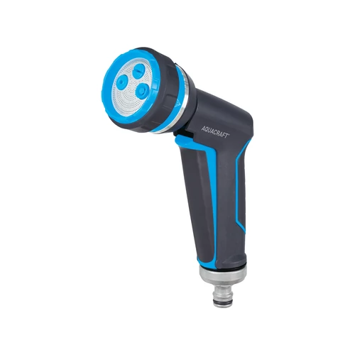 Locsolópisztoly AQUACRAFT Ergonomic Multi-Jet, 4 funkciós, fém