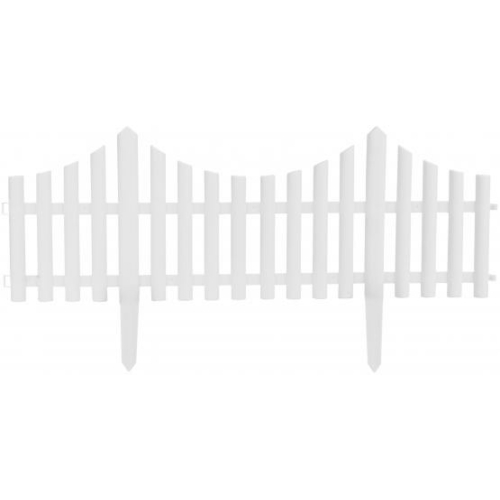Kerti kerítés fehér 60,5*32,5cm