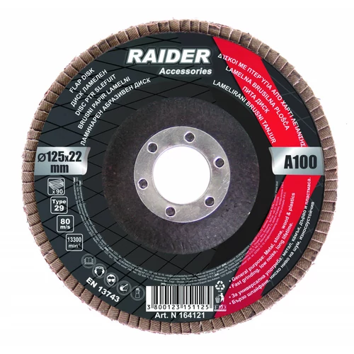 Raider Csiszolókorong 125mm A-60