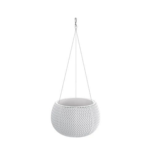 Virágkaspó függő Splofy Bowl WS 195x290mm fehér