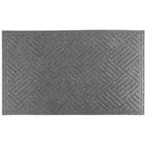 Lábtörlő MagicHome CBM 5013, Rhombus, 75x45 cm, szürke