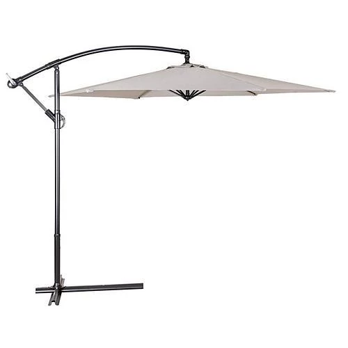 DEMI napernyő, bézs, 300 cm, 42 mm, PE