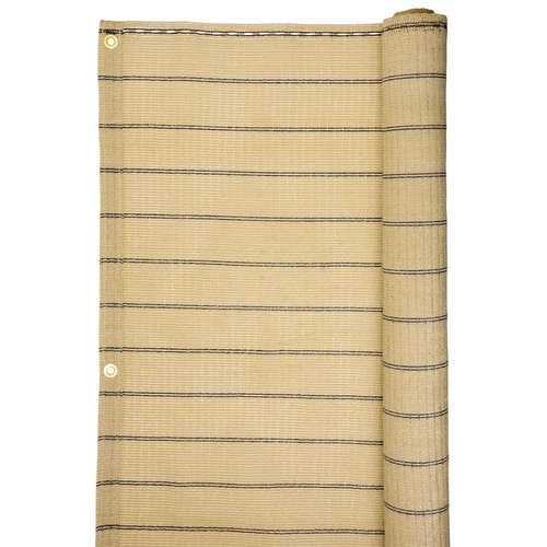 Strend pro Árnyékoló háló GoldScreen, 1,5x5m, UV, 185 g/m2, rögzítő lyukakkal