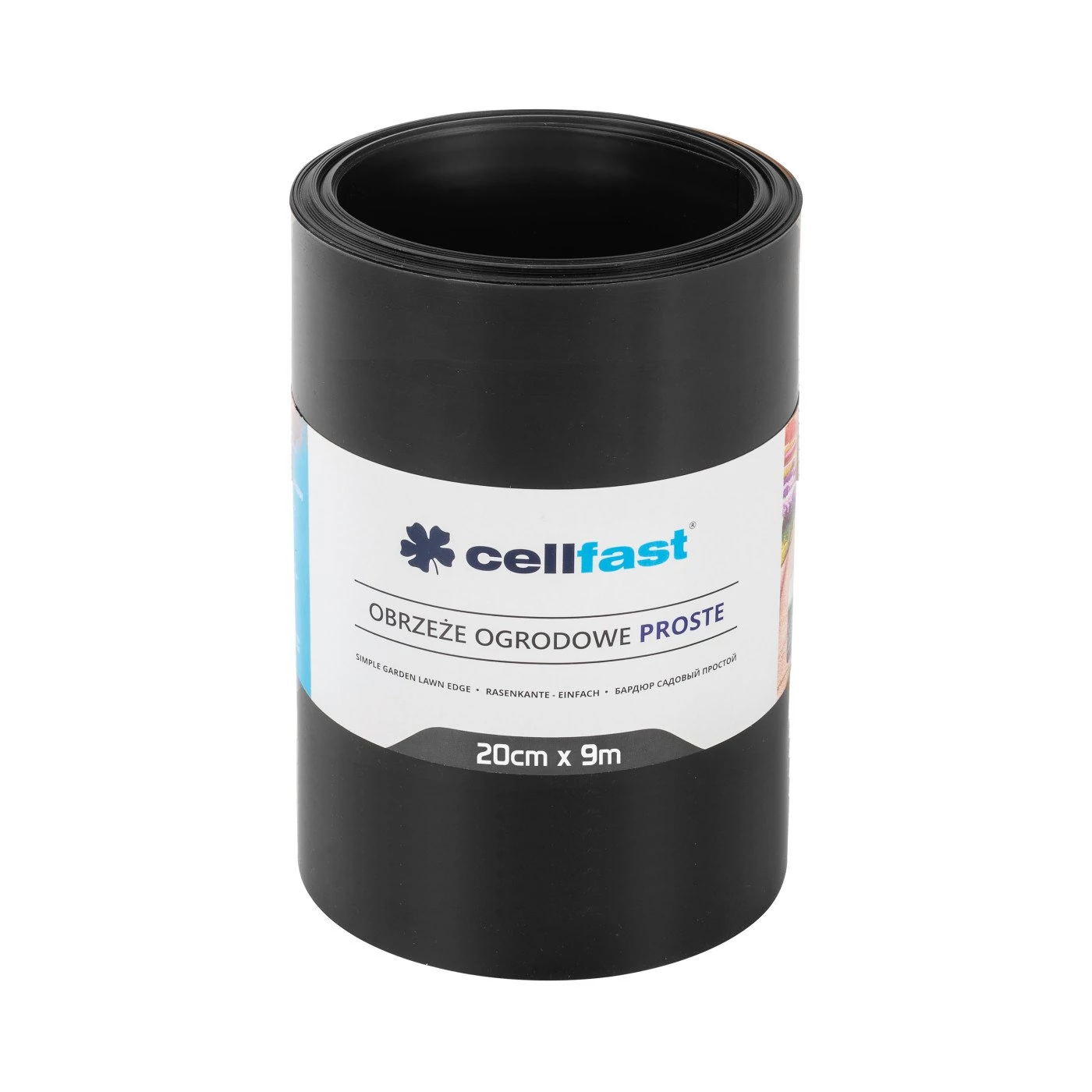 Cellfast Ágyásszegély 20cm x 9m fekete