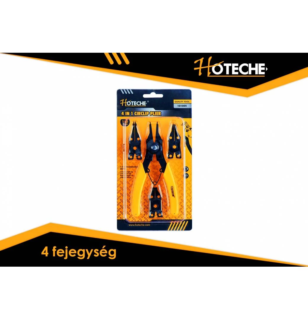Zégerfogó klt. 4 részes cserélhető fejjel Hoteche
