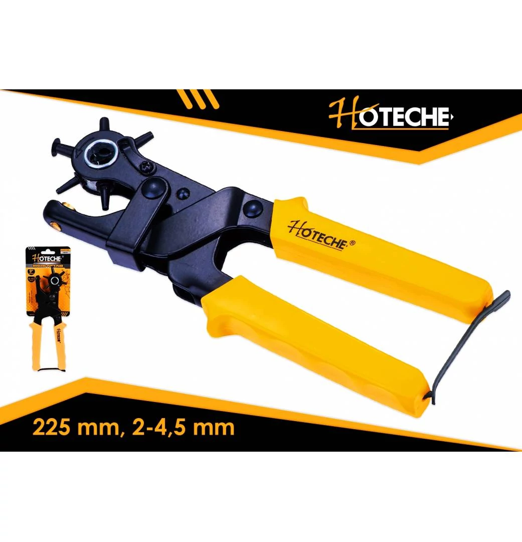 Lyukasztófogó 2-4,5mm revolver Hoteche