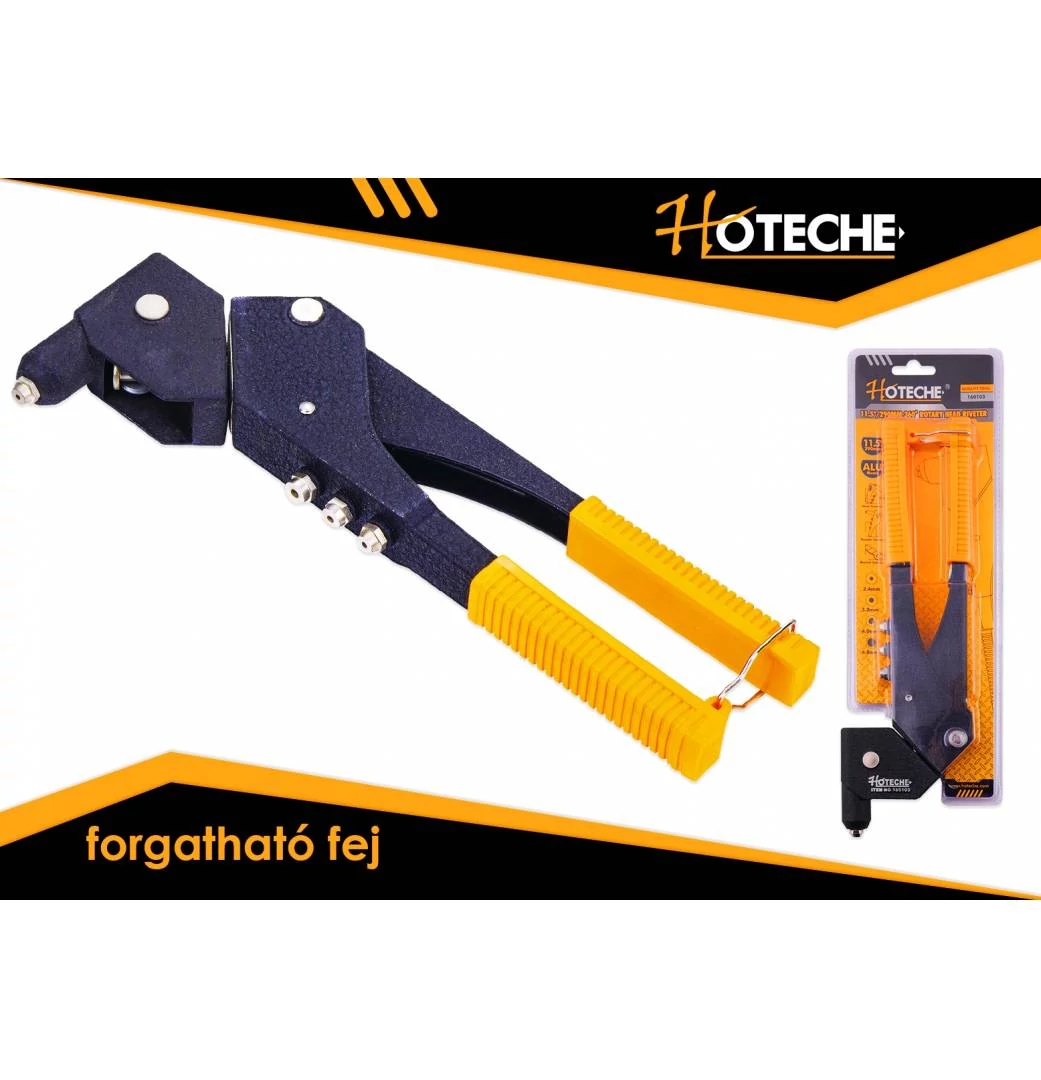 Popfogó forgatható fejjel, profi Hoteche