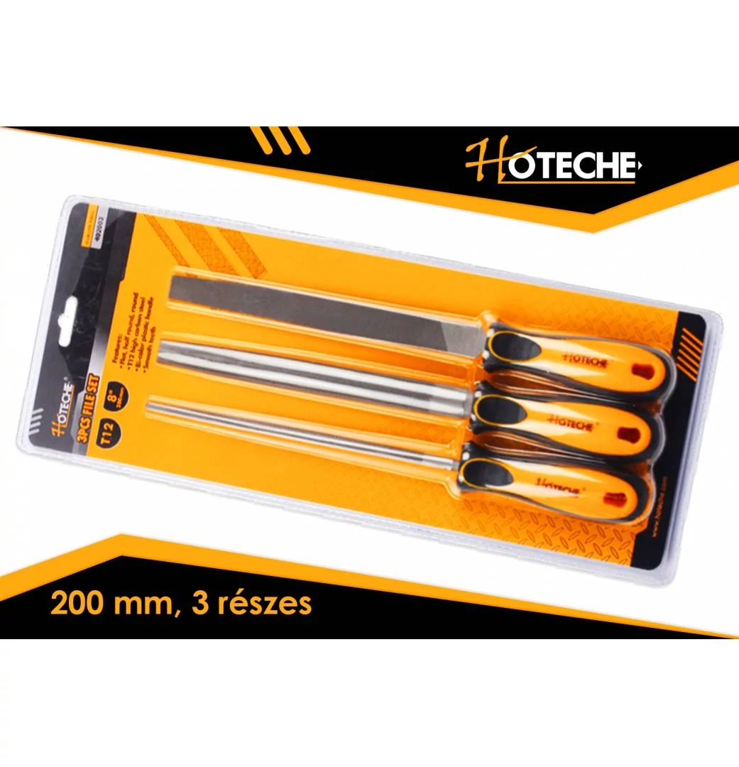 Reszelő klt. 3r fém 200mm Hoteche
