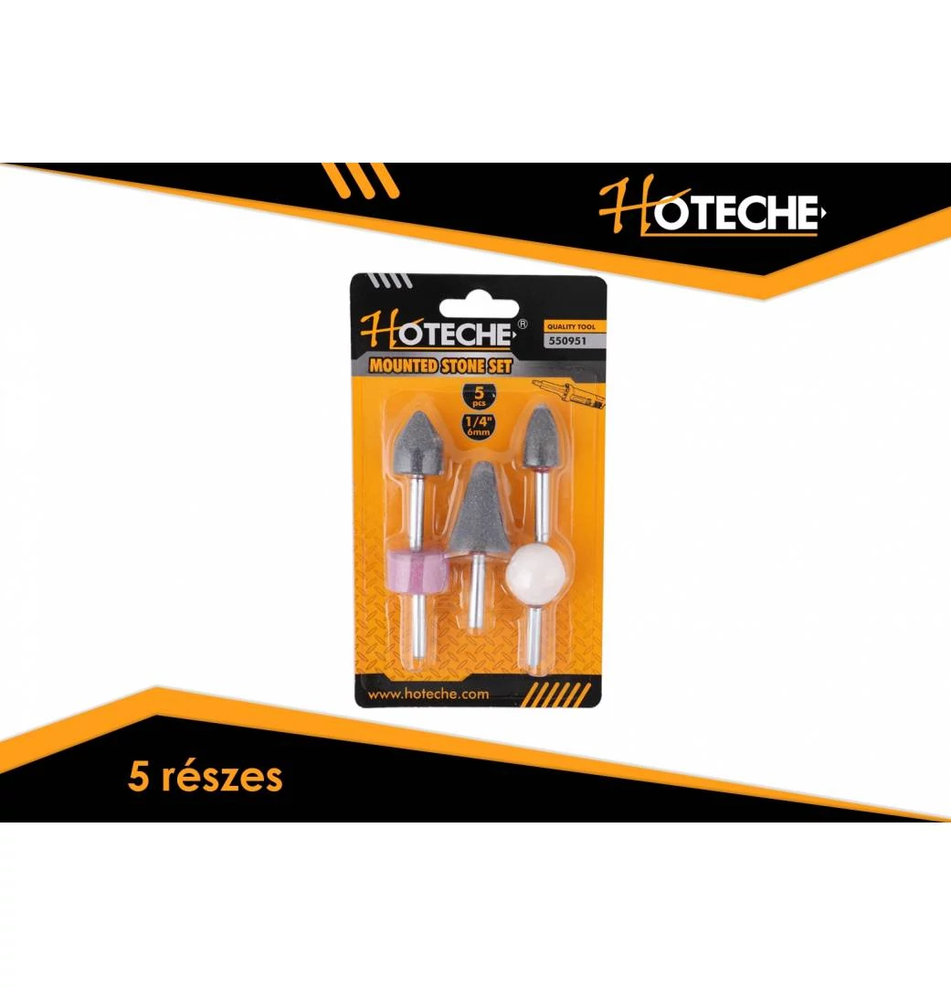 Kőcsiszolótest 5 részes Hoteche