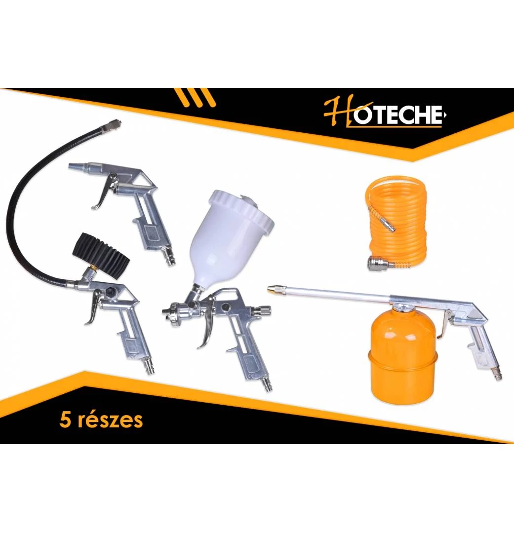 Kompresszor tartozék szett 5db-os Hoteche
