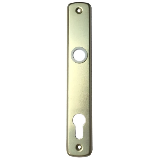 SB ajtócím EL-74 90mm cilinderlyukas F2 eloxált (1 pár)