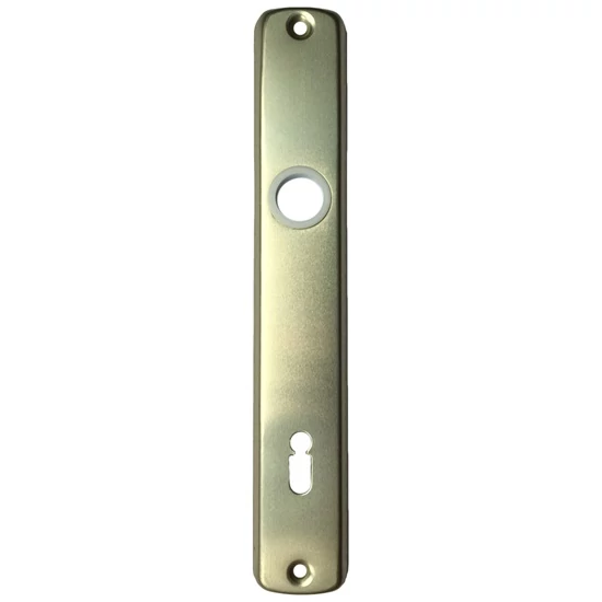 SB ajtócím EL-74 90mm kulcslyukas F2 eloxált (1 pár)