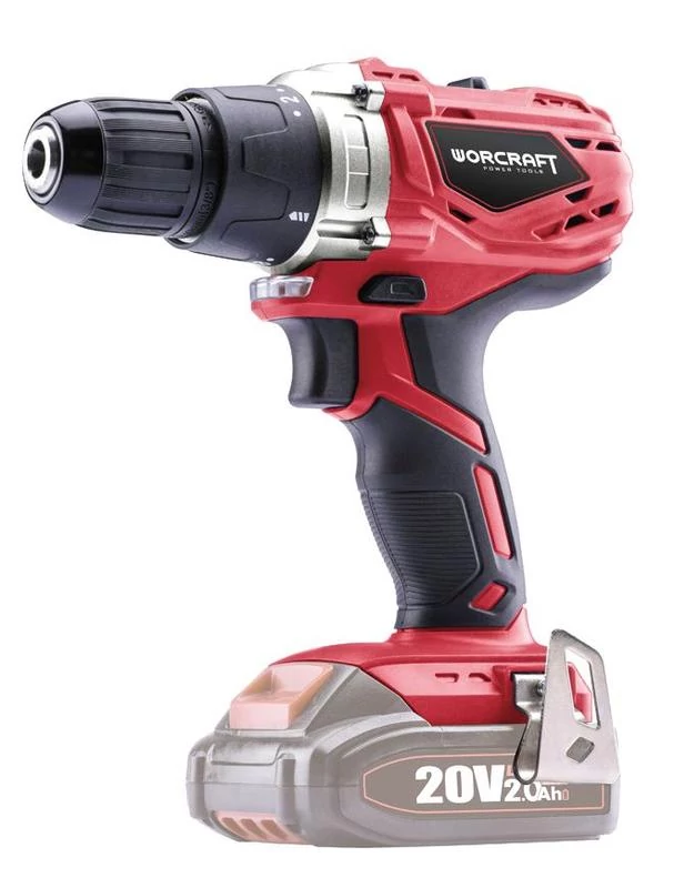 Csavarhúzó Worcraft CD-S20LiE, 20 V, LED