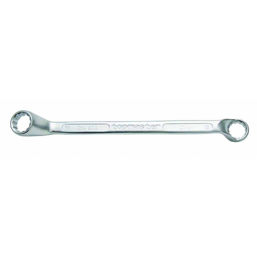 TopMaster Pro Csavarkulcs hajlított 21x23mm CR-V TMP DIN 838