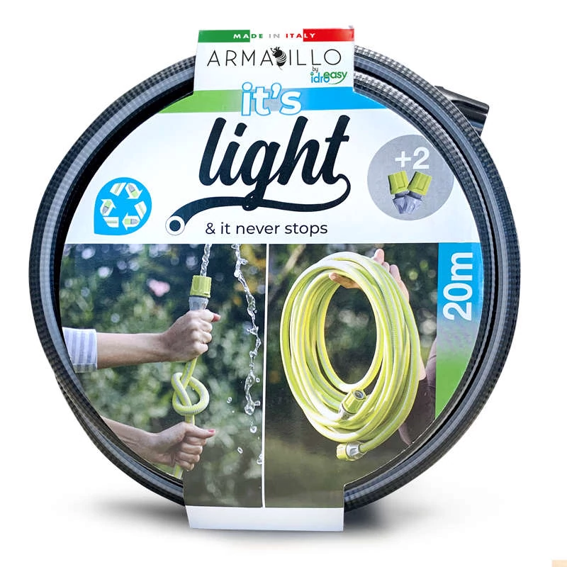 Locsolótömlő ARMADILLO SUPERLIGHT szürke 1/2